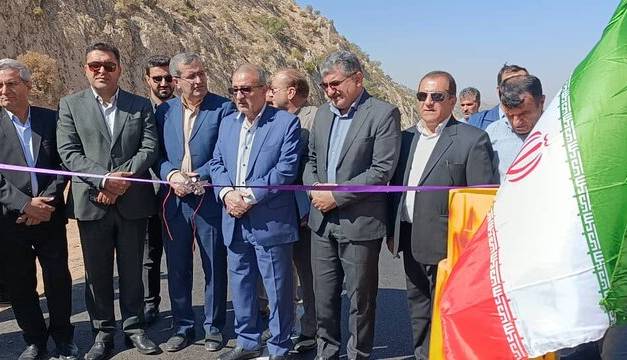 افتتاح ۳ کیلومتر از بزرگراه یاسوج - شیراز