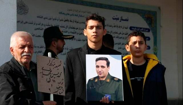 تشییع پیکر مطهر شهید محمدحسین شهریاری در تبریز