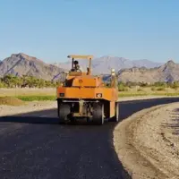 زیرسازی جاده آبرزی و گلزار شهدای کل سیف‌الله گچساران پایان یافت