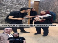 سلفی با کوچکترین طرفدار در اکران فیلم «غریزه»