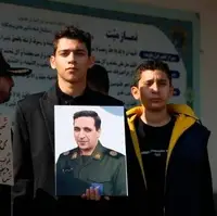 تشییع پیکر مطهر شهید محمدحسین شهریاری در تبریز
