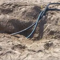انهدام خط لوله انتقال سوخت قاچاق در میناب هرمزگان 