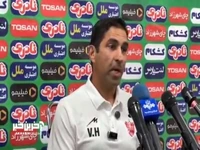 سرمربی پرسپولیس: من هم مثل هیات مدیره از نتایج راضی نیستم