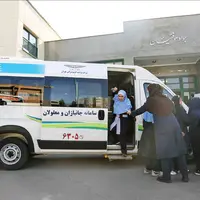 سرویس مدارس دانش‌آموزان استثنایی لَنگ بودجه