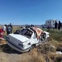 انحراف مرگبار پژوپارس در جاده تنگ‌کناره شهرستان بویراحمد