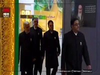 اکرام فیلم سینمایی «مجنون» در حرم مطهر امام رضا(ع)