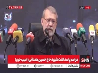 لاریجانی: ترامپ عرب ها را پول میبیند و صرفا کاسب است