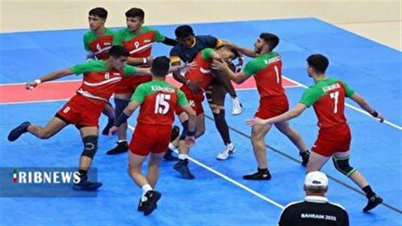 نایب قهرمانی تیم ملی کبدی نوجوانان با حضور دو ورزشکار قمی