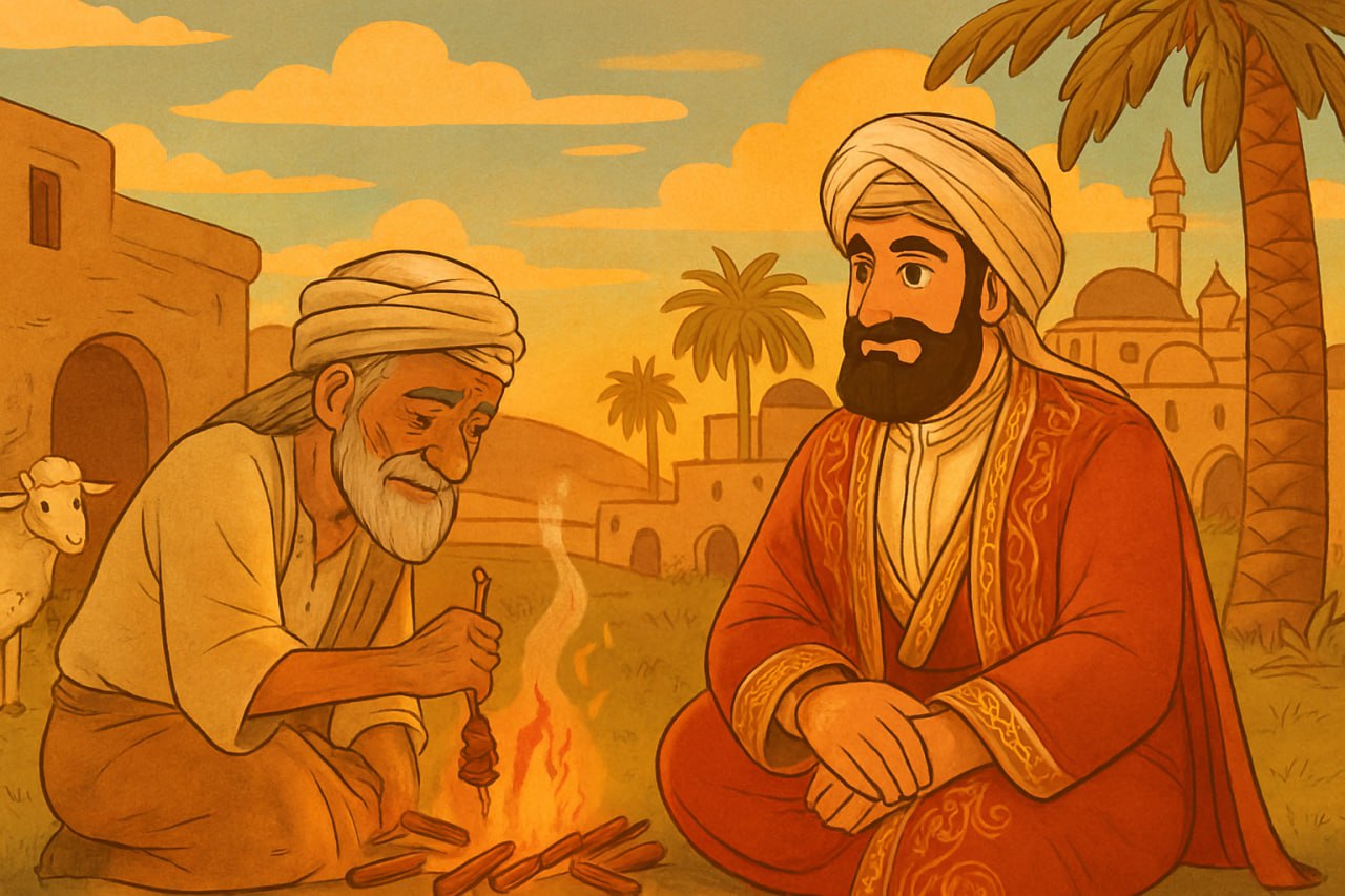 حاتم طایی بخشنده‌تر بود یا کشاورز فقیر؟