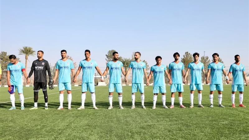 تیم فوتبال شهید قندی یزد مقابل ملوان بوشهر متوقف شد