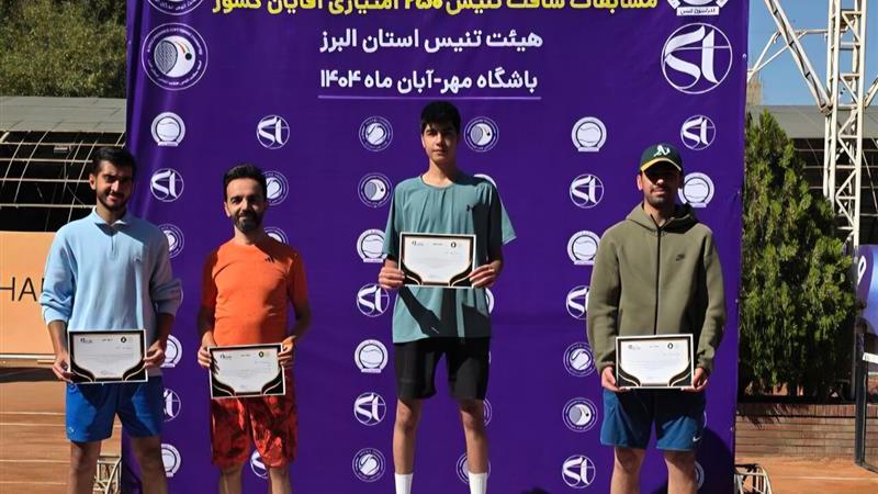 مسابقات سافت تنیس در البرز برگزار شد