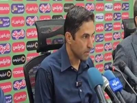 هاشمیان: امروز بازی خوبی بود نه فقط از طرف ما بلکه از طرف تیم ذوب‌آهن، یک بازی پاک بدون وقت تلف کردن از سوی ذوب‌آهن دیدیم