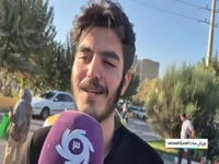 حضور یک هوادار استقلال در جمع قرمز ها!