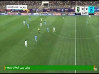 بازی جوانمردانه از سوی بازیکنان چادرملو مقابل دروازه خالی