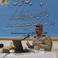 برگزاری همایش معاونان عقیدتی سیاسی‌ پدافند هوایی ارتش در مشهد