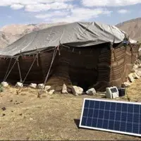 چراغ ۹۷ سیاه‌چادر عشایری در اندیکا روشن شد