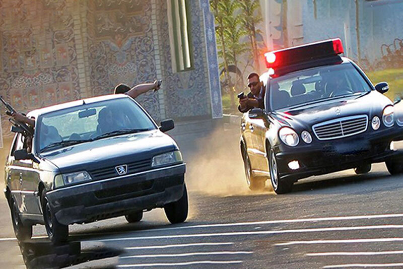 تعقیب و گریز نفسگیر پلیس با سارقان