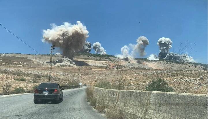نظارت مستقیم آمریکا بر حملات صهیونیستها به لبنان