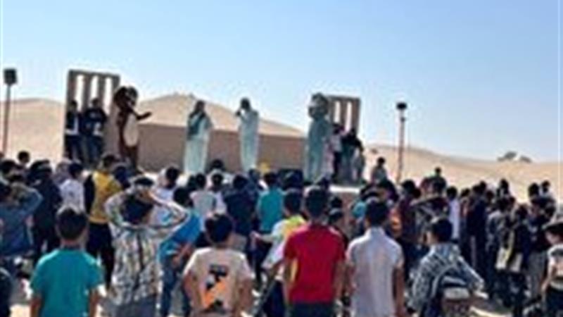 کویرنوردی کودکان کار در یزد