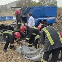 سقوط مرگبار نیسان به کانال؛ راننده در آتش سوخت
