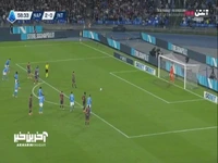 گل اول اینتر به ناپولی توسط هاکان چالهان اوغلو