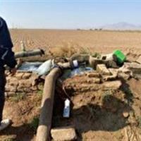 پلمب یک حلقه چاه در بیارجمند