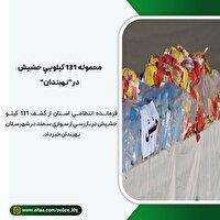 کشف محموله ۱۳۱ کیلوگرمی حشیش در نهبندان