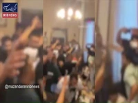 لحظه دستگیری اراذل و اوباش مسلح توسط پلیس