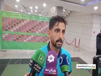 ربیعزاده: امروز با کنترل بازی توانستیم ببریم