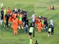 حواشى پایان بازى مس کرمان و فرد البرز