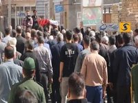 مراسم تشییع مادر شهیدان کریمی در شال برگزار شد