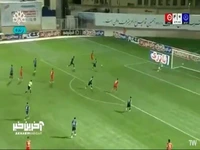 گل پنجم تراکتور به گل گهر توسط مسعود زائر کاظمینی