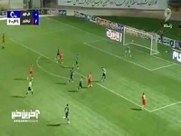 گل سوم تراکتور به گل گهر توسط امیرحسین حسین زاده