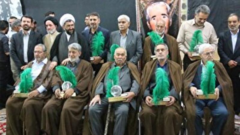 برگزاری آیین تجلیل از پیر غلامان حسینی