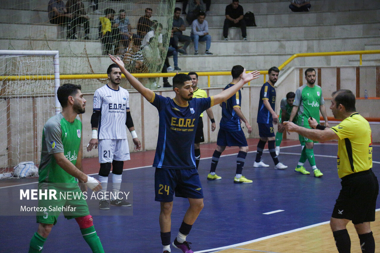 لیگ برتر فوتسال؛ جوادالائمه شهرکرد و پالایش نفت اصفهان