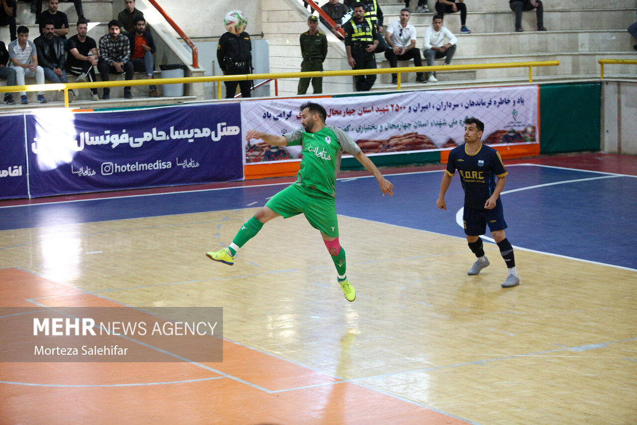 لیگ برتر فوتسال؛ جوادالائمه شهرکرد و پالایش نفت اصفهان