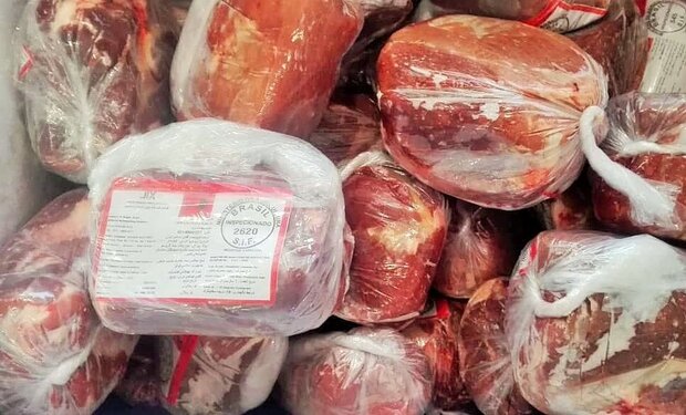 توزیع گوشت گوساله منجمد تنظیمبازار در روستابازار کرمانشاه