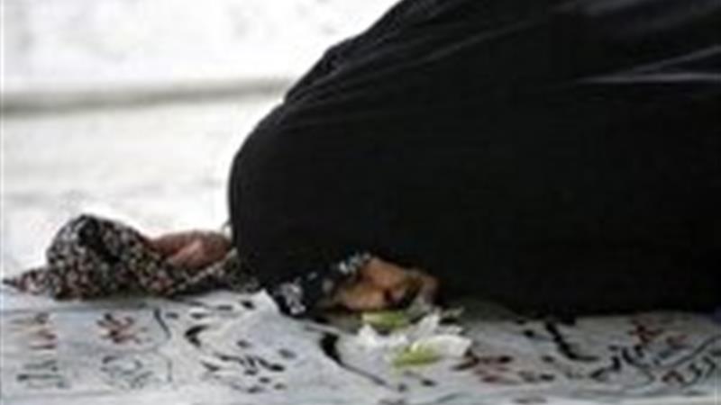 آسمانی شدن مادر شهید سیامک عباسی در استان زنجان