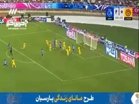 گل سوم استقلال به فجرسپاسی حسین گودرزی 87