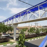 رشت فقط یک پل مکانیزه عابرپیاده فعال دارد!