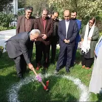آغاز عملیات اجرایی یادمان زندهیاد «امیرهوشنگ ابتهاج» در رشت