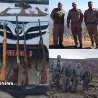 دستگیری متخلفان زیست محیطی در گرین لرستان