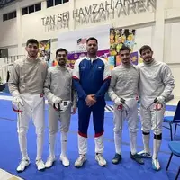 مدال برنز شمشیربازی زیر ۲۳ سال ایران در آسیا با یک پیروزی!