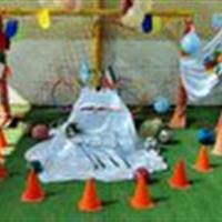 افتتاح زمین چمن مصنوعی مدرسه اسحاق حسینی قم