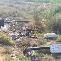 ورودی شهرک سمغان در محاصره فاضلاب و بوی تعفن!
