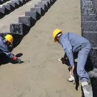 آغاز عملیات نصب سکوهای بتنی ضلع شمالی ورزشگاه آزادی