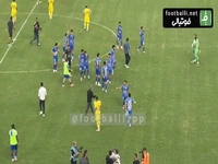 جشن ویژه ساپینتو با بازیکنان استقلال پس از پایان بازی استقلال مقابل فجرشهیدسپاسی