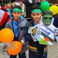 برگزاری اجتماع یومالله ۱۳ آبان مشهد در میدان شهدا