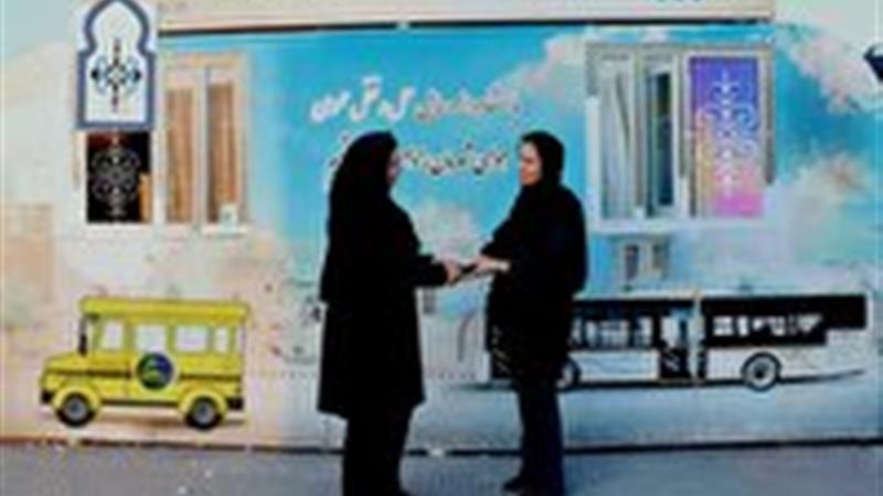 امانتداری بانوی راننده ناوگان حمل و نقل عمومی در یزد