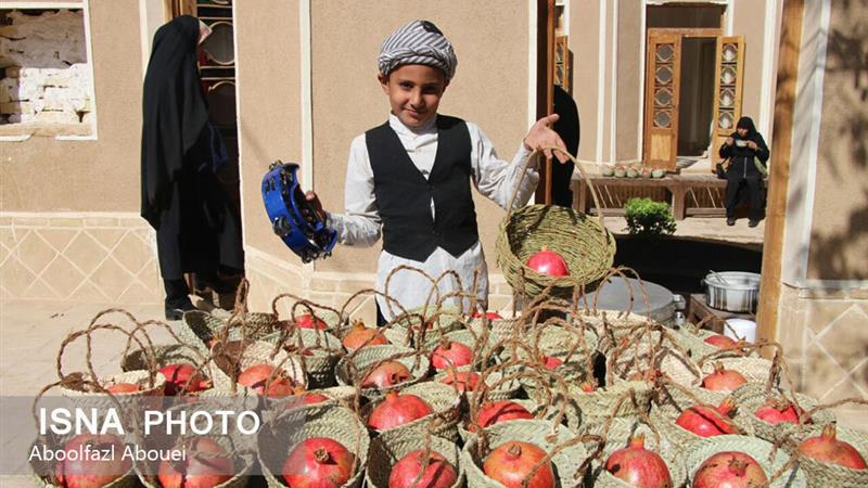 برگزاری جشنواره انار و روستا در روستای تاریخی و هدف گردشگری سریزد